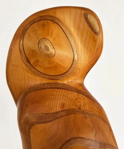 Large Robert Hardgrove Abstract Organic Wood Sculpture