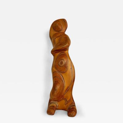 Large Robert Hardgrove Abstract Organic Wood Sculpture