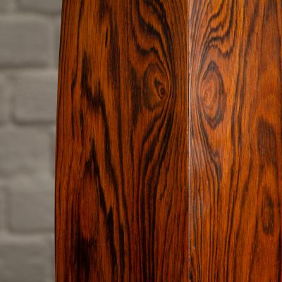 Large Rosewood Vase Denmark 1960s