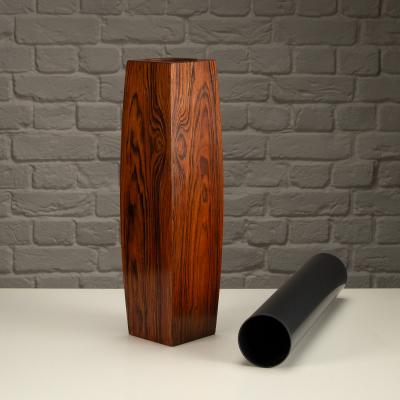 Large Rosewood Vase Denmark 1960s