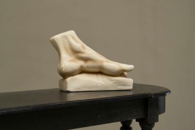 Large Scale Anatomical Study of a Foot in Plaster 1950s