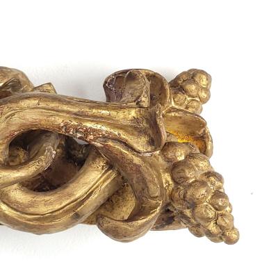 Large Scale Baroque Giltwood Carving