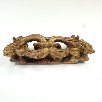 Large Scale Baroque Giltwood Carving