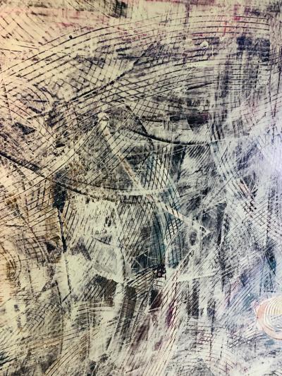 Large Scale Modern Painting by Chul Hyun Ahn