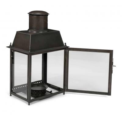 Large Scale Pair of French Tole Lanterns