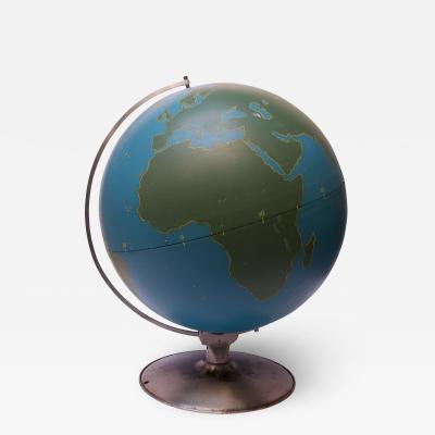 Large Scale Vintage Military Globe Activity Globe by A J Nystrom