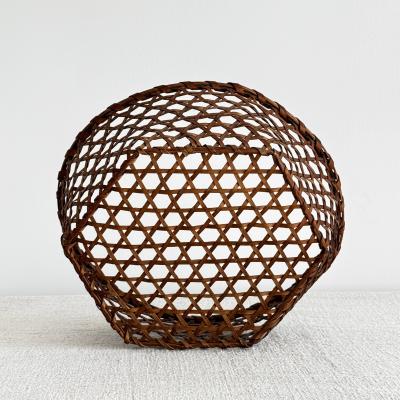 Large Shaker style cheese basket late 19th century