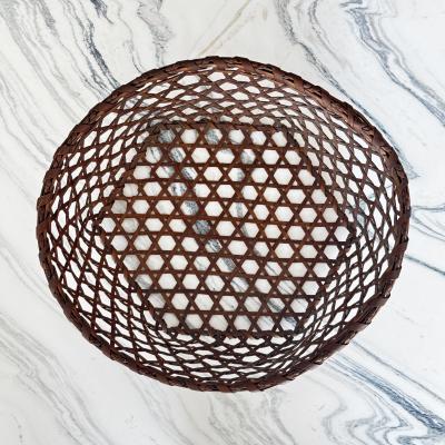 Large Shaker style cheese basket late 19th century