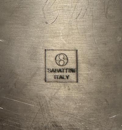 Large Silver Vase by Lino Sabattini Italy Circa 1980