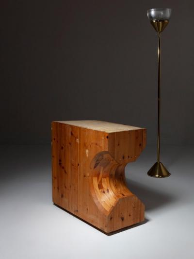 Large Solid Wood abstract Sculpture