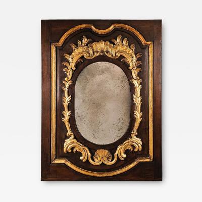 Large Spanish Baroque Boiserie Panel Now with Mirror circa 1760