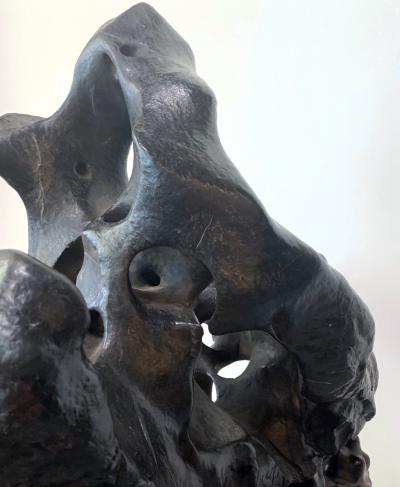 Large Spectacular Chinese Lingbi Scholar Stone on Stand