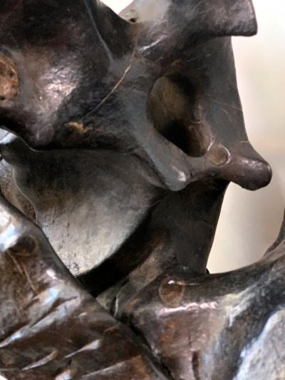 Large Spectacular Chinese Lingbi Scholar Stone on Stand