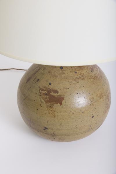 Large Stoneware Table Lamp