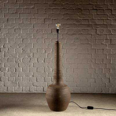Large Studio Ceramic Table Lamp Denmark 1960s