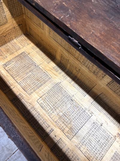 Large Superb Antique Korean Ton Kwe Chest with Iron Hardware