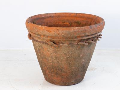 Large Terracotta Pot England Mid 20th C 