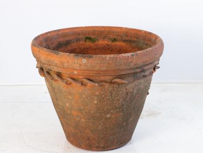 Large Terracotta Pot England Mid 20th C 