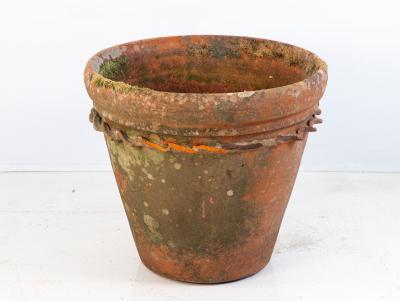 Large Terracotta Pot England Mid 20th C 