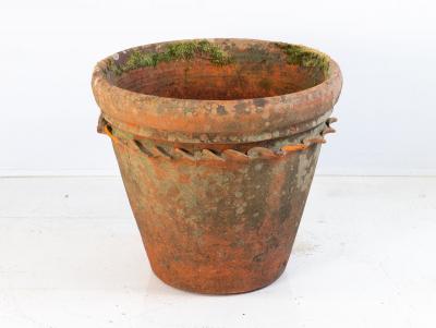 Large Terracotta Pot England Mid 20th C 