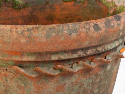 Large Terracotta Pot England Mid 20th C 