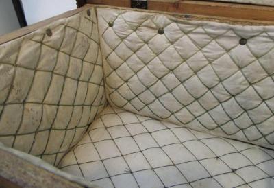 Large Tramp Art Hinge Lid Box