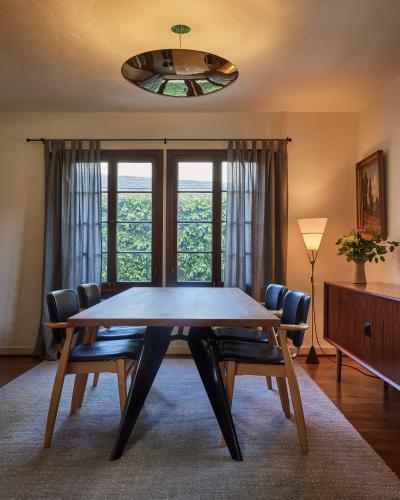 Large Two Enlighten Rey 30 Perforated Polished Brass Dome Ceiling Lamp