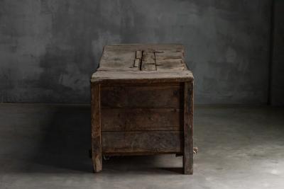 Large Vernacular Folk Art Chest Italy 19th Century