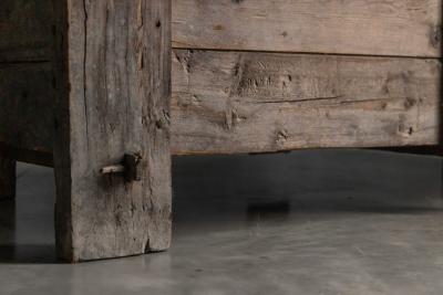 Large Vernacular Folk Art Chest Italy 19th Century