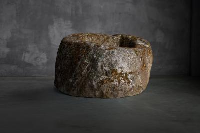 Large Vernacular Stone Basin Italy 19th Century