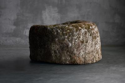 Large Vernacular Stone Basin Italy 19th Century