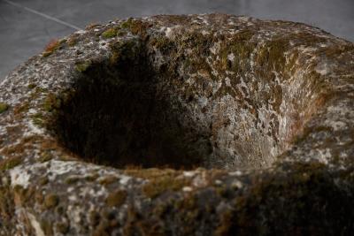 Large Vernacular Stone Basin Italy 19th Century