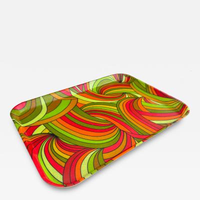 Large Vintage 1960s Serving Tray