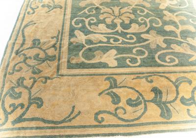 Large Vintage Chinese Art Deco Carpet