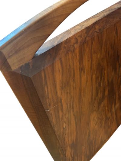 Large Vintage Italian Chopping Block with Sculpted Handles