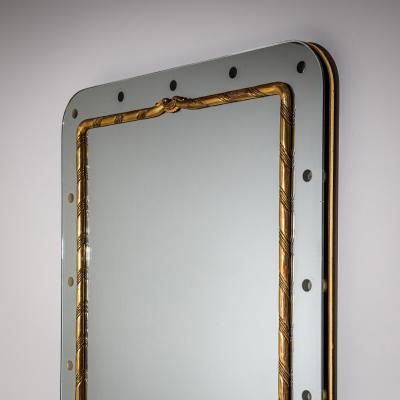 Large Wall Mirror Italy Mid 20th Century