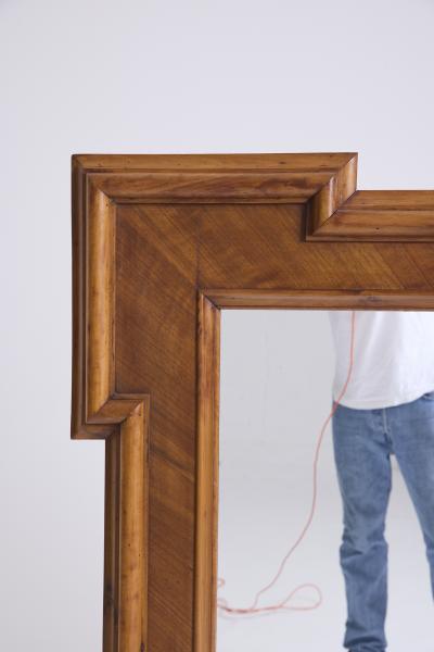 Large Walnut Mirror