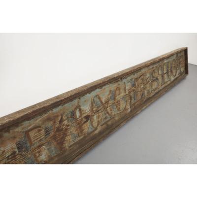 Large Weathered Trade Sign Carriage Shop 