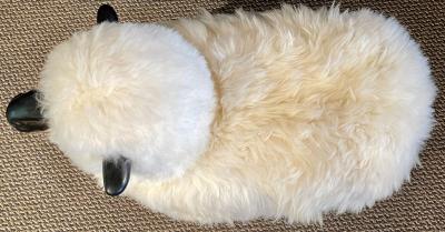 Large Wool Resin Sheep