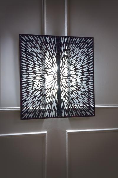 Large Wrought iron Lighting Panel