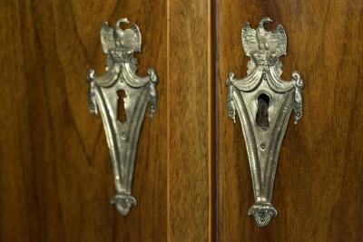 Large and Exceptional Biedermeier Two Door Commode