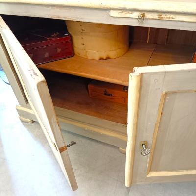 Large antique Provencal cupboard