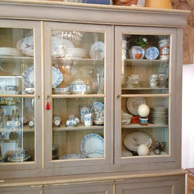 Large antique Provencal cupboard