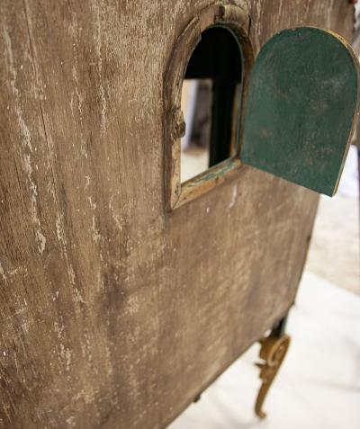 Large birdcage in Japanese style France circa 1900