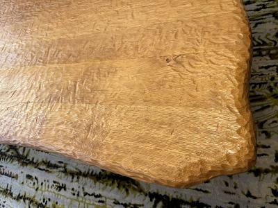 Large brutalist dining table France circa 2000