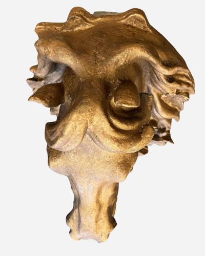 Large cast iron horse head France circa 1880 1900