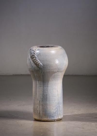 Large ceramic floor vase