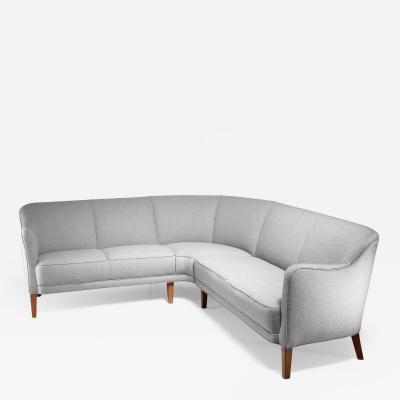 Large corner sofa Denmark 1940s