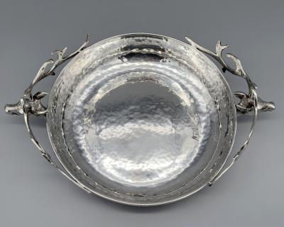 Large deer bowl Italy circa 1970