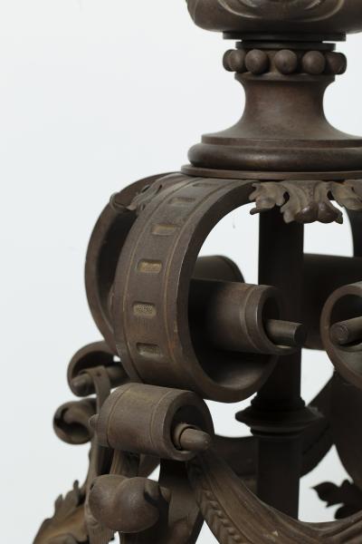 Large floor lamp working on oil England 19th century